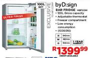ByD:sign Bar Fridge (MBF120W)-100L