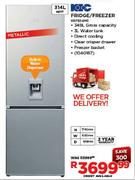 KIC Fridge/Freezer (KBF634ME)-314L