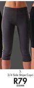 3/4 Side Stripe Capri(232488)