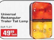Universal Rectangular Trailer Tail Lamp(ELP TL21)-Each