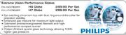 Philips Extreme Vision Performance H4 Globes(PHL H4XTREMPR)-Per Set