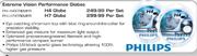 Philips Extreme Vision Performance H7 Globes(PHL H7XTREMPR)-Per Set