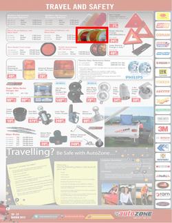 Autozone : Safety First This Easter (19 Mar - 31 Mar 2013), page 6