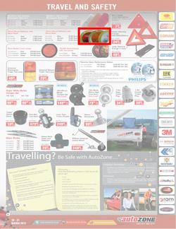 Autozone : Safety First This Easter (19 Mar - 31 Mar 2013), page 6