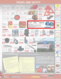Autozone : Safety First This Easter (19 Mar - 31 Mar 2013), page 6