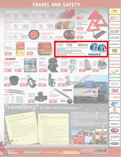 Autozone : Safety First This Easter (19 Mar - 31 Mar 2013), page 6