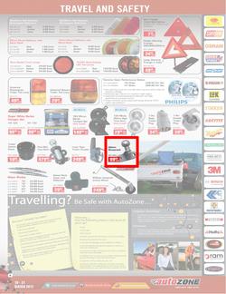 Autozone : Safety First This Easter (19 Mar - 31 Mar 2013), page 6