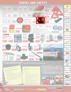 Autozone : Safety First This Easter (19 Mar - 31 Mar 2013), page 6