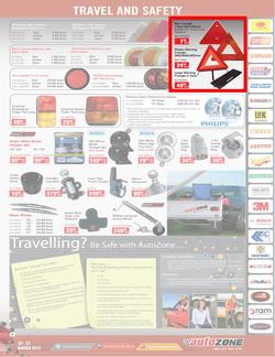 Autozone : Safety First This Easter (19 Mar - 31 Mar 2013), page 6