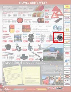 Autozone : Safety First This Easter (19 Mar - 31 Mar 2013), page 6
