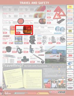 Autozone : Safety First This Easter (19 Mar - 31 Mar 2013), page 6