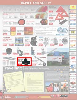 Autozone : Safety First This Easter (19 Mar - 31 Mar 2013), page 6