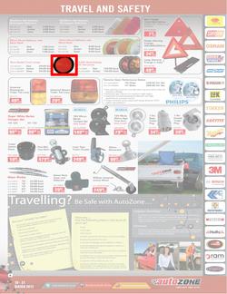 Autozone : Safety First This Easter (19 Mar - 31 Mar 2013), page 6