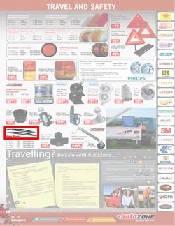 Autozone : Safety First This Easter (19 Mar - 31 Mar 2013), page 6