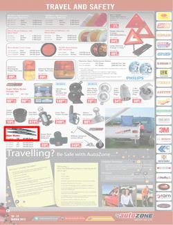Autozone : Safety First This Easter (19 Mar - 31 Mar 2013), page 6
