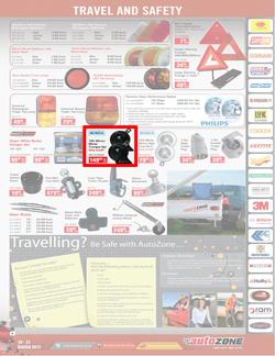 Autozone : Safety First This Easter (19 Mar - 31 Mar 2013), page 6