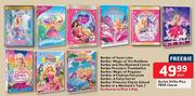 Barbie DVD's Plus Free Charm-Each