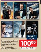 James Bond DVD-2's