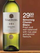 Simonsig Chenin Blanc-750ml