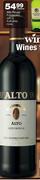 Alto Rouge Full-Bodied With A Fruitcakey Nose-750ml