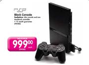 PS2 Black Console