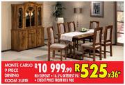Monte Carlo 9 Piece Dining Room Suite