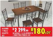 Madrid 7 Piece Dinette Set