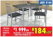 Vienna 5 Piece Dinette Set