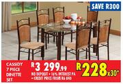 Cassidy 7 Piece Dinette Set