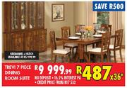 Trevi 7 Piece Dining Room Suite