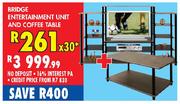 Bridge Entertainment Unit & Coffee Table