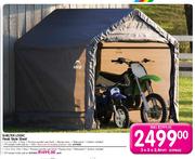 Shelter Logik Peak Style Shed-3x3x2.4m