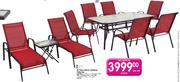 Terrace Leisure 10 Piece Manor Textilene Patio Set