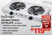 byD:sign Double Spiral Hotplate(BHP2000)