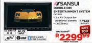 Sansui Double  Din Entertainment System(CAV7001)
