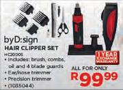 byD:sign Hair Clipper Set(HC2000S)