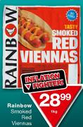 Rainbow Smoked Red Viennas-1 Kg