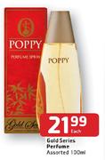 Poppy Gold Series Perfume-100ml Each