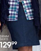 Denim Skirts