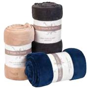 In House In Home Coral Fleece Throw-Each
