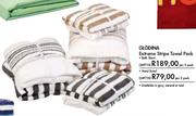 Glodina Extreme Stripe Towel Pack Bath Sheet-Per2 Pack