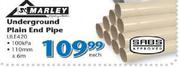Marley Underground Plain End Pipe-ULE420 Each