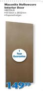 Swartland Masonite Hollowcore Interior Door-HBSTDL10