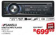 Sansui USB/CD/MP3 Player