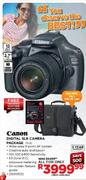 Canon Digital SLR Camera Package-1100D