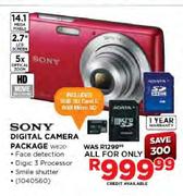 Sony Digital Camera Package-W620