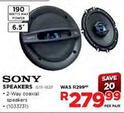 Sony Speakers-GTF-1627 6.5" Per Pair
