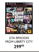 PS3 GTA Episodes From Liberty City