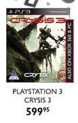 Playstation 3 Crysis 3