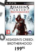 PS3 Assassin's Creed:Britherhood